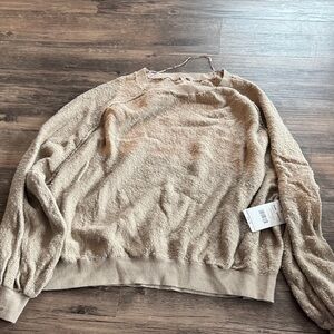 Free People Soft Beige Women's Sweater new with tags